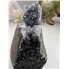 Image 4 : 4.1 INCH BLACK AMETHYST GEODE FLAME (BEAUTIFUL SHINE)