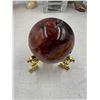 Image 1 : 1.7 INCH RED CARNELIAN SPHERE(GOOD QUALITY )