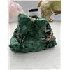 Image 4 : 3.0 INCH VELVET BUBBLE MALACHITE SPECIMEN