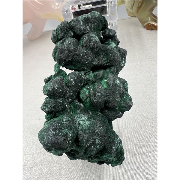 3.2 INCH VELVET BUBBLE MALACHITE SPECIMEN