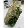 Image 1 : 3.0 INCH NATURAL GREEN GARNET SPECIMEN