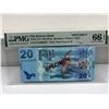 Image 7 : 2013 FIJI RESERVE BANK NOTE SPECIMEN SET PMG WITH 2017  $7 SPECIAL RUGBY BANK NOTE