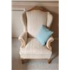 Image 1 : House of Braemore Wing Back Chair & Pillows