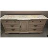 Image 1 : Handpainted Whitewash Dresser