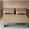 Image 1 : Coffee Table & 2 End Tables