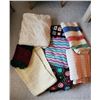 Image 1 : Assorted Blankets & Carpet