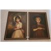 Image 1 : Antique Oil Paintings- Miss Juliana Willougby Reproduction by George Romney plus one other