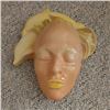 Image 3 : Vintage Porcelain Jester, Ceramic Art Clay Masks