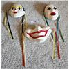 Image 1 : RARE Cast of Thousands Claudia Cohon San Fransisco Ceramic Wall Masks