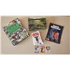 Image 1 : 2 Golf Books, Wayne Gretsky Book, 3 Gretsky Cards, Sports Illustrated Magazine featuring Wayne Grets