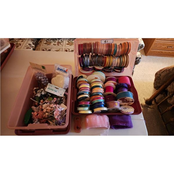 Ribbons & Craft Materials
