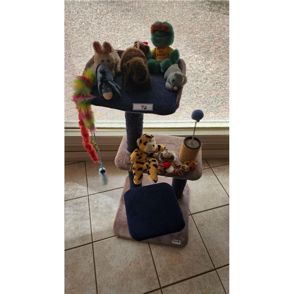 Cat Tree with Toys