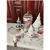 Image 1 : Christmas Trees, Crystal Candy Dish, Miscellaneous Ornaments
