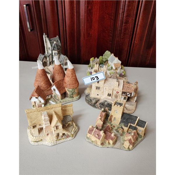 West Country Collection by David Winter-Handmade & Handpainted in Great Britain (6 pieces)