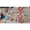 Image 2 : Candles, Candle Holder, Placemats, Napkins Figurines, Cross Stitch Ornaments, Christmas Mugs