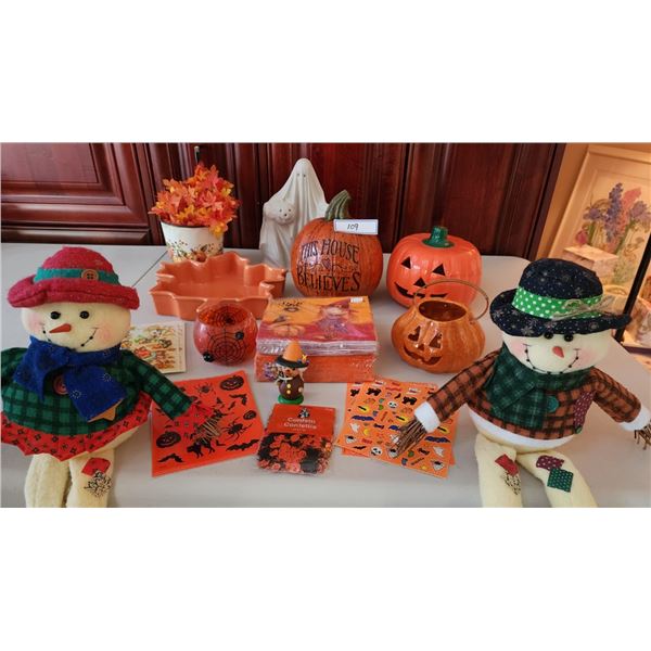 Halloween Decorations, Sticker, Confetti