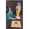 Image 1 : Royal Doulton Isabel (includes Certificate of Authenticity), Druline Glass Oil Lamp