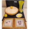 Image 9 : Lemons, Porcelain Vintage, Glass, Pies, Japan - see description