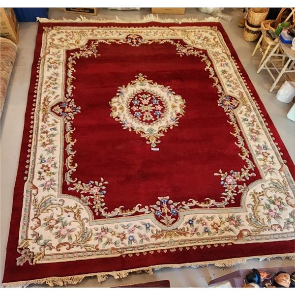 Super Rajput Decorator Rug (103" x 141") Excellent Condition - Like New