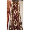 Image 3 : Carpet Runner (24" x 88") and 2 Floral Area Rugs (25.5" x 44")