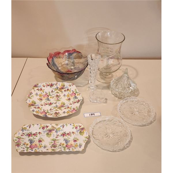 Royal Albert Bone China, Arcoroc Nouveau Glass, Hershey Kisses Crystal, Hurricane Glass