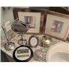 Image 2 : Mirror, Tower Holder, Clock, Photo Frame, Container, Silver Framed Pictures, Lijue Collection