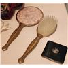 Image 4 : Ladies Evening & Cosmetic Bags, Coin Purses, Vintage Handheld Mirror, Brush, Compact Mirror