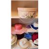 Image 5 : 11 Hats, 2 Visors, 1 Fur Hat, 2 Pairs of Gloves, 2 Hat Boxes