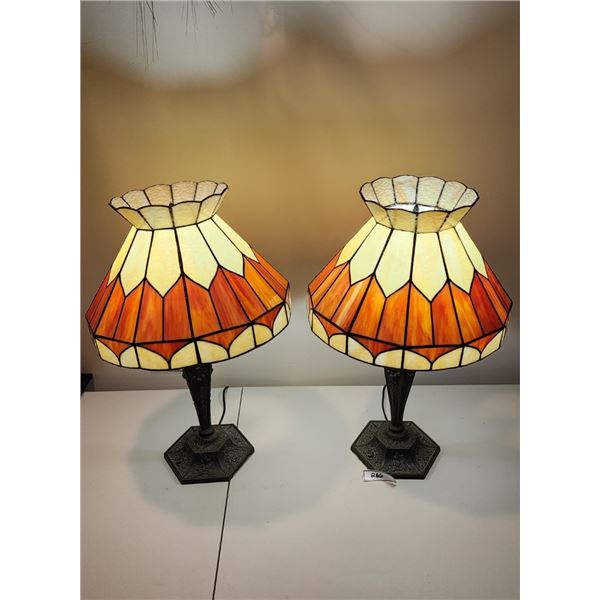 Pair of Tiffany Lamps