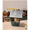 Image 4 : Panoramic Wooden Town, 1 Wood & 1 Ceramic Bird Feeder, Welcome Bird Stone, Wood Tool Box...
