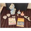 Image 1 : Angels, Windups, Vintage Josef Porcelain Figurines, Angel Books, Royal Danube - see description