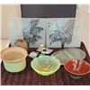 Image 1 : Cutting Boards, Timer, Mini Teapot, Pottery, Ceramic Bowl, Medalta Bowl, Vintage Bowl