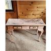 Image 1 : Country Style Antique Console Table - 47.5" Width x 19.5" Deep x 29" Tall