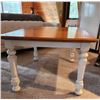 Image 1 : Dining Table with Extension Leaf - No Chairs
