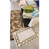 Image 1 : 3 Area Rugs, Assorted Bath & Hand Towels, Facecloths, Blanket