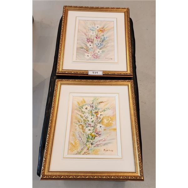 Floral Paintings by Ricky-03 - 19.5" x 16"