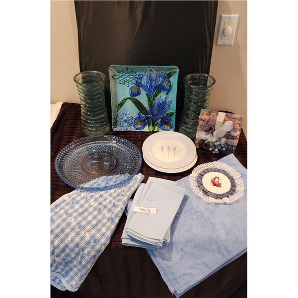 Vintage Indiana Glass, Royal Stafford, Art glass - see description