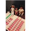 Image 1 : Native Dolls, Woven Table Runners, Vintage Placemats