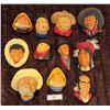 Image 1 : Vintage 1967 Bosson Chalkware Heads