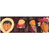 Image 4 : Vintage 1967 Bosson Chalkware Heads