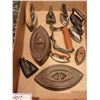 Image 3 : Collection of "sad irons", RARE Flat Irons/Smooth Irons
