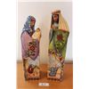 Image 1 : Jim Shore Collectible 18" Tall Blessed Night-Holy Family 2 Piece Collectible NEW 18" Tall