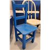 Image 2 : 3 Antique Children's Chairs