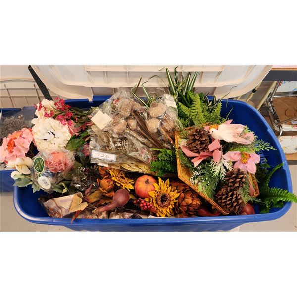 Silk Flowers & Greenery