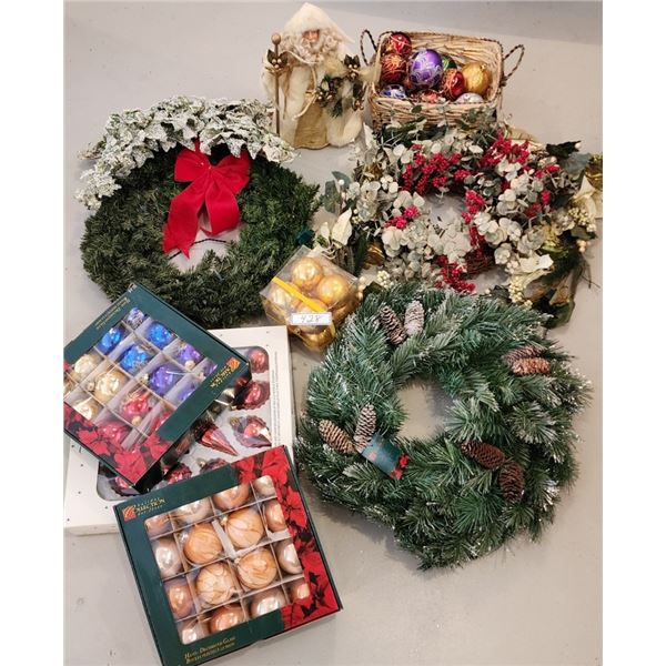 Christmas Decorations, Wreaths, Old Man Winter