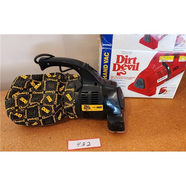Dirt Devil Handheld Vacuum - 500 Series