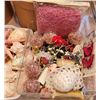 Image 2 : Kraft Boxes, Decorative Shells, Sparkles, Flowers, Beads, Shells