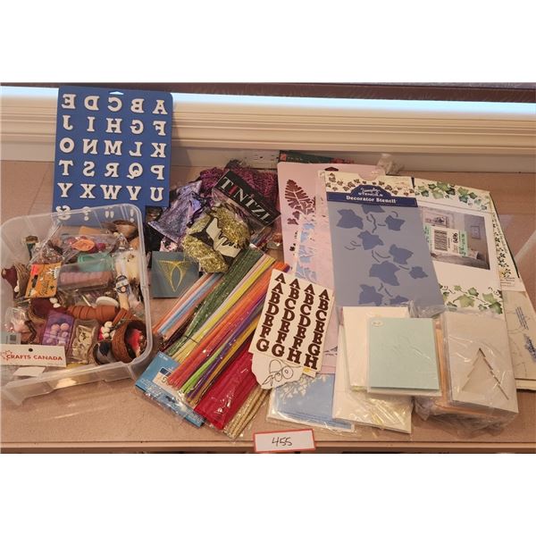 Crafting Supplies, Card Making, Stencils