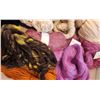 Image 2 : Bulky Yarn, Wool, Mohair, Natural Colored Wool, Weaving Wood Loom