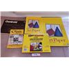 Image 1 : Art Paper Assorted Colors/Sizes, Calligraphy Book & Paper